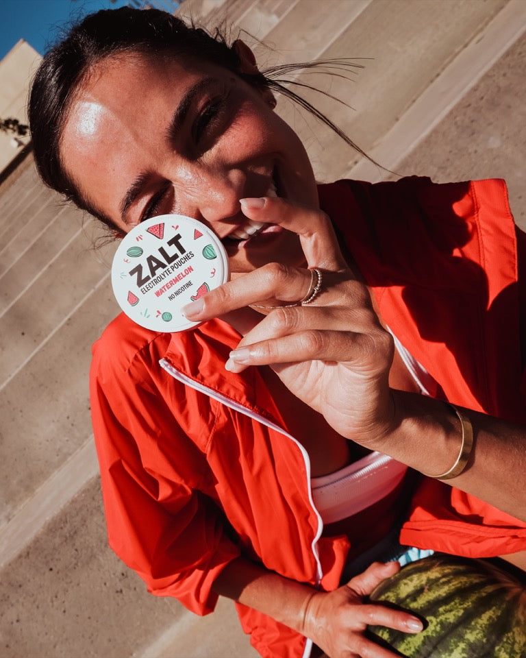 Woman enjoying ZALT